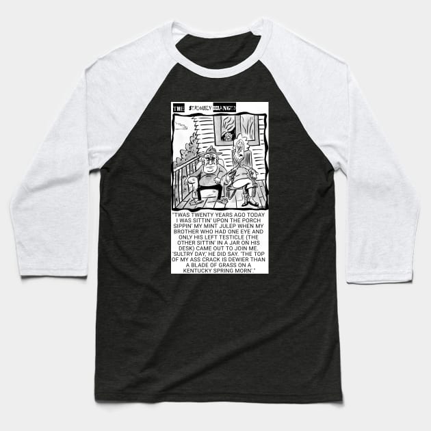 Front Porch Baseball T-Shirt by The Seriously Deranged